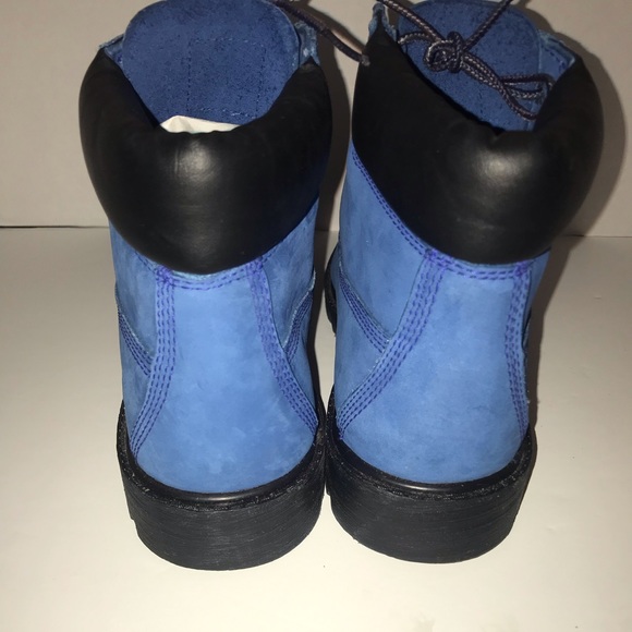 Timberland Waterproof 6-Inch Evening Blue Boots - Picture 3 of 8